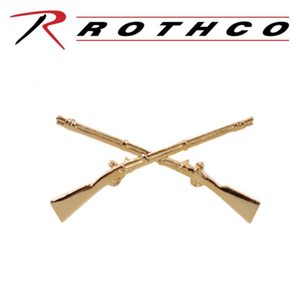 ROTHCO 로스코 OFFICERS INFANTRY PIN 1751 뱃지 세트