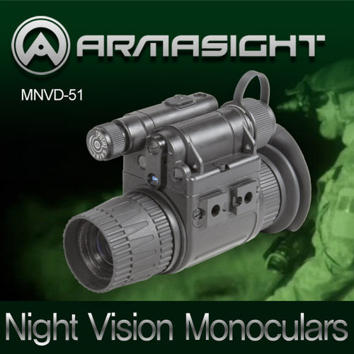 ARMASIGHT 아마사이트 야간투시경 단안형 MNVD-51 GEN 2+ HDi