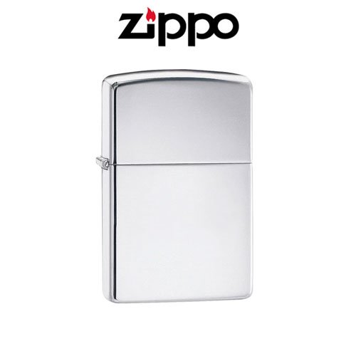 ZIPPO 지포 라이타 250 하이 폴리쉬 크롬 유광 기본형