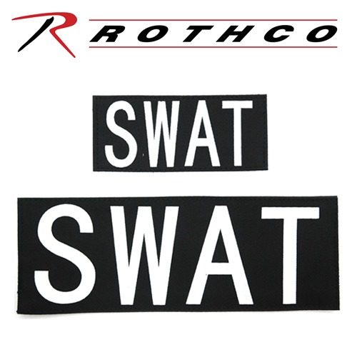 ROTHCO 로스코 택티컬 패치 SWAT Large Midium SET